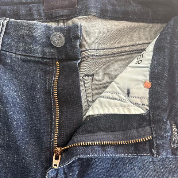 MOTHER The Looker Ankle Jeans Size 25 Here Kitty, Kitty Glitter Racer Stretch - Picture 3 of 12